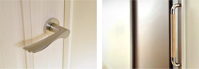 ドアノブ・取っ手などの抗ウイルス対策に効果的