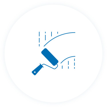 クロスの上から塗装可能